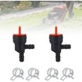 thumbnail image 4 of Shut Off Valve, 2Pcs 90 Degree Fuel Shut Off Valve Fit for 698181 494539 697944, 4 of 8
