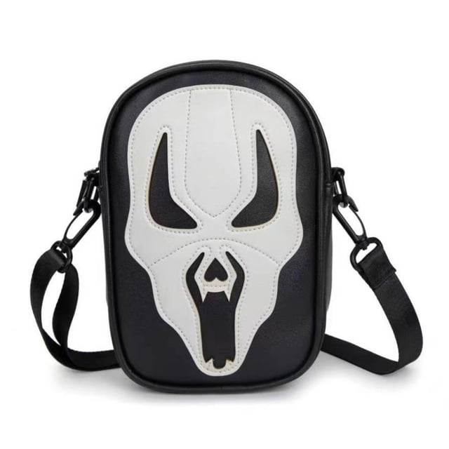 Bolso cruzado Kuymtek PU Sling Correa Ajustable Casual Lindo Regalo Halloween