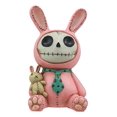 thumbnail image 1 of Ebros Furrybones Pink Bunny Voodoo Skeleton Money Bank Statue 6"Tall Furry Bones Voodoo Rabbit Toy Coin Bank, 1 of 1