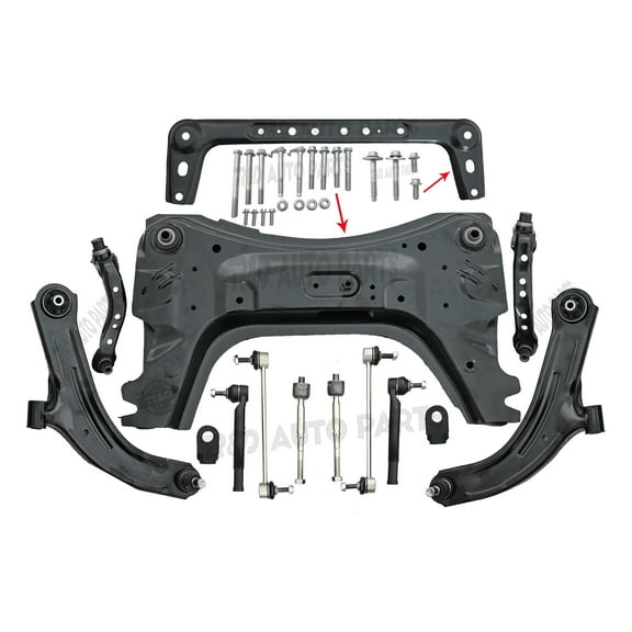 RD-autoparts Front Subframe Suspension Crossmember for Nissan Versa 2007-2011 Cube 2009-2014 54400EM30A