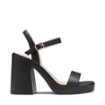 thumbnail image 3 of Sandalia DREAM PAIRS GISELLE Negra con Tacones de Bloque de 11 cm Talla 10, 3 of 7