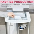 thumbnail image 4 of Frigidaire Portable Countertop Compact 48-lb Ice Maker - Stainless Steel, 4 of 7