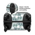 thumbnail image 4 of Gaeub Goose and Doodle Flowers Elastic Luggage Cover with Concealed Zipper Dust-Proof Luggage Cover Protector - 18-32 inch - Large, 4 of 9
