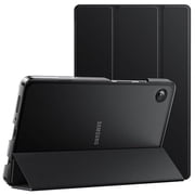 JETech Case for Samsung Galaxy Tab A11 / Tab A9 8.7-Inch 2025/2023, Slim Translucent Back Tri-Fold Folio Stand Protective Tablet Cover (Black)