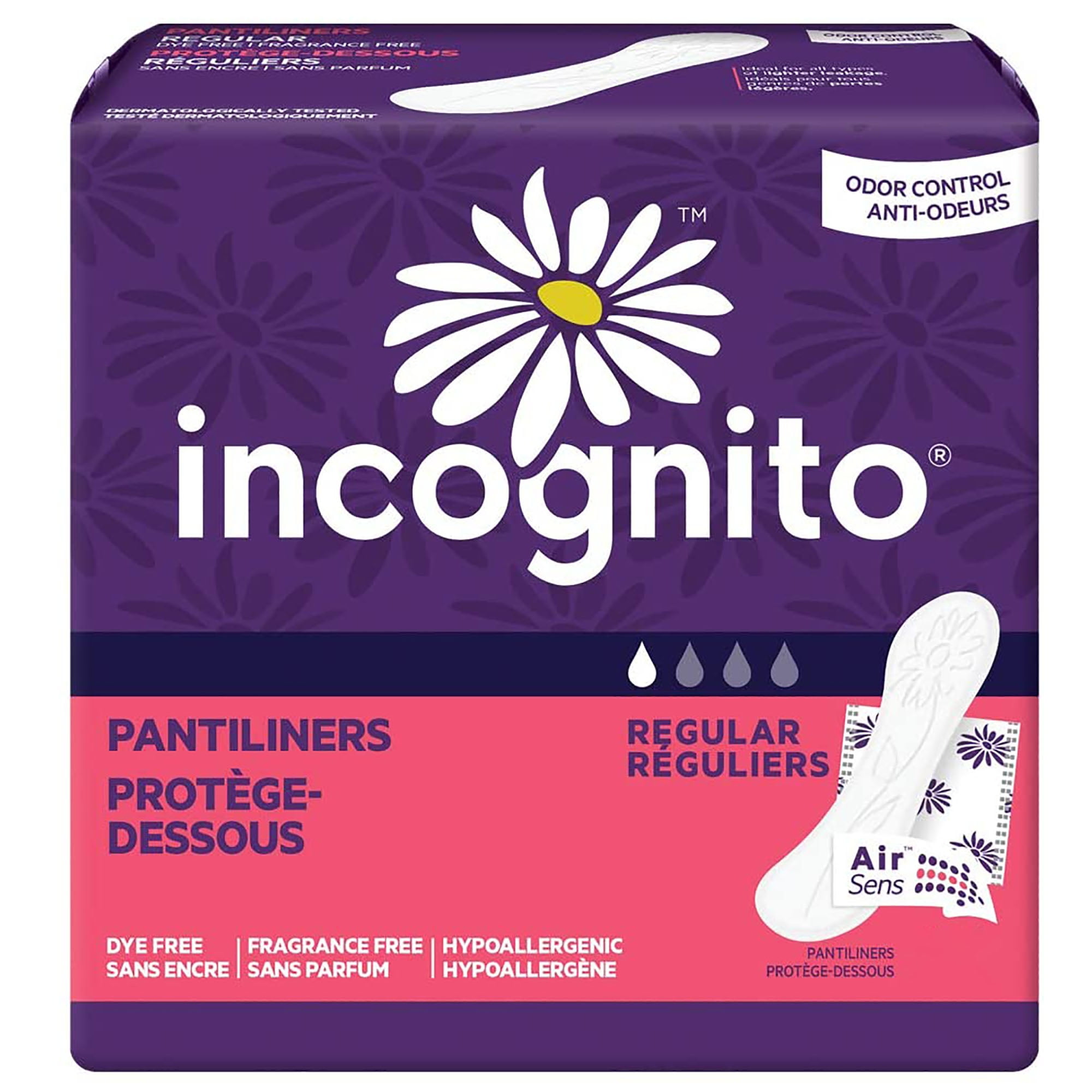 Incognito Panty Liner Pantyliner 10003899 40 per Bag
