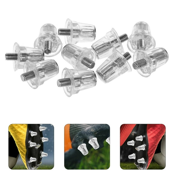 Masteelf 10pcs Soccer Cleat Replacement Studs Made of Aluminum for Enhanced Traction and Stability Universal