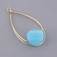 thumbnail image 4 of 2x colgantes de abalorios con de doble esmaltado para joyas, accesorio de bricolaje, 4 of 9