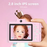 Digital Camera Qwtwty Digital Cameras 2.8-inch 4800W High-definition Large Screen 8X Digital Capables of Photos Small Digital Motion Cameras