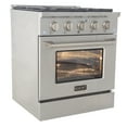 thumbnail image 5 of 30 in. 4.2 cu. ft. Dual Fuel Range for Natural Gas  in Stainless Steel., 5 of 15