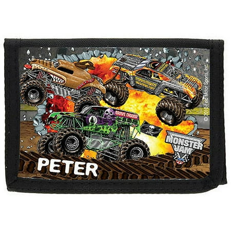 Personalized Monster Jam Madness Wallet