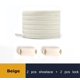 thumbnail image 1 of 1 par de cordones elásticos planos sin atar cordones de zapatos Sneaker Shoelace adultos y niños cordones perezosos talla única para todos los accesorios de zapatosEstados Unidos Gao Jinjia LED, 1 of 2