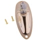 thumbnail image 3 of Set de 3 Piezas Entrada Salida Jack Estilo de Barco con Tornillos para Guitarra Eléctrica de /Negro/Plata Cobre Sunnimix Barco de guitarra Jack, 3 of 8