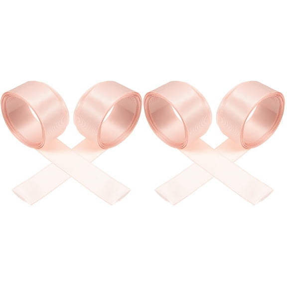 4 Pcs Satin Shoe Ribbons for Ballet Pointe Shoes Dance Accessories for Women and Girls