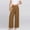 Coffee, variant on New trends for her GaThRRgYP Denim Pants for Women, Women's New Summer Solid Color Ice Silk Wrinkled Pants