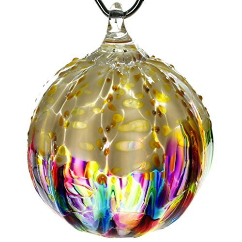 Glass Eye Studio Hand Blown Glass Ornament Rainbow Sprinkle Walmart