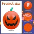 thumbnail image 3 of Halloween Inflatable Pumpkin Blow-Up Pumpkin Decoration Battery Operated Scary Pumpkin LED Light IP65 Waterproof, 3 of 11