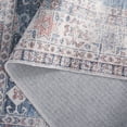 thumbnail image 4 of SAFAVIEH Arizona Fowler Abstract Machine Washable Runner Rug, Blue/Grey, 2'6" x 8', 4 of 6