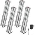 thumbnail image 1 of 4 Pcs Led Strobe Reusable Led Light Rechargeable Champagne Led Bottle Service And Charger,us Plug S, 1 of 5