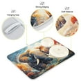 thumbnail image 4 of Elephant Trees Clouds Dish Drying Mat Dish Drainer Rack Mats Water Absorbent Non-Slip Easy Clean Heat Resistant for Kitchen Counter, 4 of 8