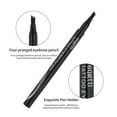 thumbnail image 6 of Eyebrow Pencil Liquid Waterproof Long-Lasting Four-Pronged Tip Natural Three-Dimensional Eyebrow Makeup Artist Pencil Sweatproof Smudge-Proof Easy-To-Remove Durable Cosmetic Tool, 6 of 8