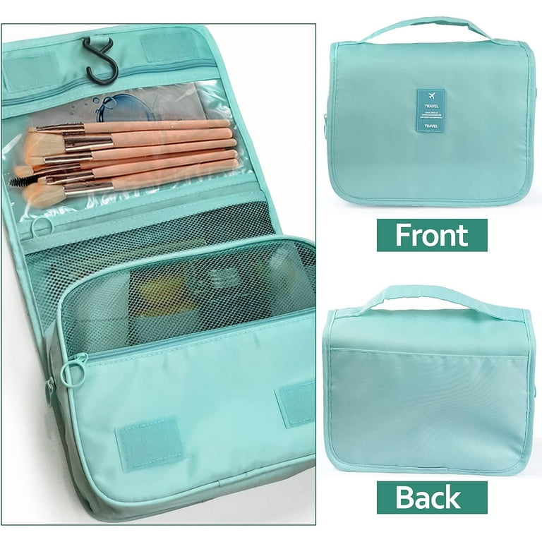 bath body works gingham set of 3 makeup bags travel Patterned Toiletry Bag