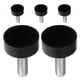 thumbnail image 5 of Pies niveladores de muebles de goma, 5 uds., con tornillos, niveladores roscados para muebles, pies ajustables, almohadillas niveladoras para pies, patas ajustables para muebles, 5 of 6
