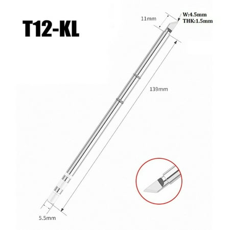 

T12 K J Series Soldering Iron Tip For 950D 202 942 Soldering Station WeldingTool