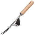 thumbnail image 1 of Grubber Hand Weeder Stainless Steel Manual Root Weeding Fork Wood Handle Weeding Tool Y Shape Weed Puller Remover Transplanting Digging Tools, 1 of 7
