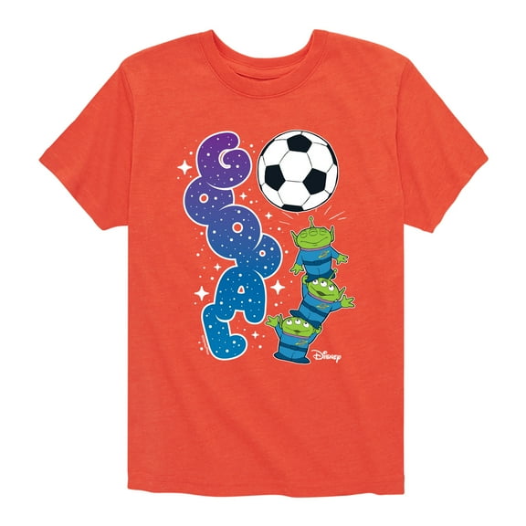 Disney - Toy Story - Goal Aliens - Toddler & Youth Short Sleeve Graphic T-Shirt