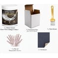 thumbnail image 5 of Water-Based Silver Paint For Metal & Wood, Quick-Drying, With A Shiny Silver Finish, 2.7/5.3/10.6/17.6 Oz Metallic Silver Paint For Diy Crafts & Home Decor (1000g), 5 of 6