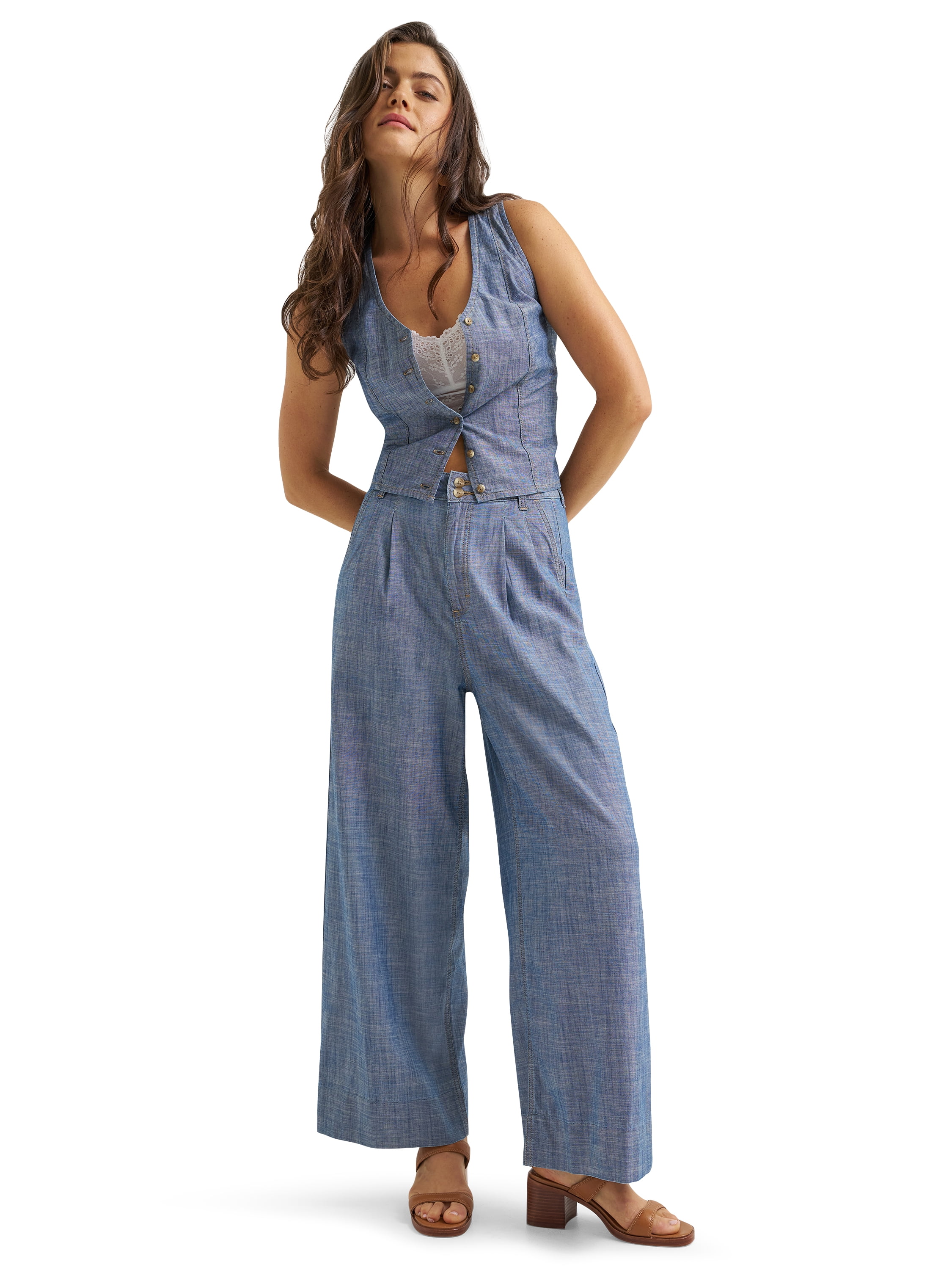 Lee® Women's Heritage Loose Fit Trouser Pant, Sizes 2-18 - Walmart