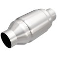 thumbnail image 1 of Magnaflow 48 State Converter Catalytic Converter 54956 Universal 48 State; 4 Inch Diameter Stainless Steel Case; Single 2-1/2 Inch Slip Fit Inlet; Single 2-1/2 Inch Slip Fit Outlet, 1 of 7