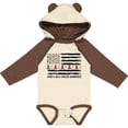 thumbnail image 3 of Inktastic Head and Neck Cancer Awareness- Flag and Ribbon Boys or Girls Long Sleeve Baby Bodysuit, 3 of 5