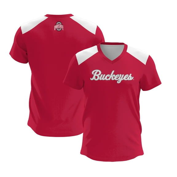 Unisex GameDay Greats Scarlet Ohio State Buckeyes Lightweight Lacrosse Jersey