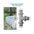 thumbnail image 5 of Pool Hose Adapter 1.5in Nozzle Replacement for Above Ground Pool Pumps, Durable Through-Style Connector, 5 of 5