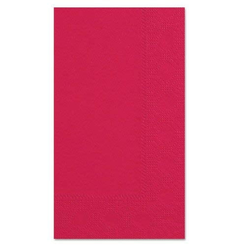 Hoffmaster 2-Ply Red Dinner Napkins, 1000 count