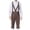 Grey, variant on Lispipm Men Lederhosen Adjustable Strap Oktoberfest Outfit Traditional Retro Trousers for Beer Festival Daily Wear Grey 2XL