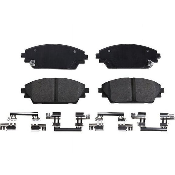 Front Brake Pad Set - Compatible with 2014 - 2018 Mazda 3 2015 2016 2017