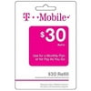 T-Mobile $30 Refill Card