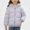 Purple, variant on DJDLJWCJ Girls Bear Ears Jacket Cute Printed Puffer Coat Zip Up Winter Warm Jacket with Hood Brown Size 4T