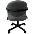 thumbnail image 2 of Swivel Metal Caster Dining Chair M-70 - Northwest Elk - Black, 2 of 2