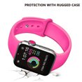 thumbnail image 2 of Autorización：Correa de reloj deportivo compatible con Watch 38-40 mm Correa deportiva de repuesto de silicona suave Compatible con iWatch Series 5/4/3/2/1, S/M, M/L Adepaton 2033269-14, 2 of 9