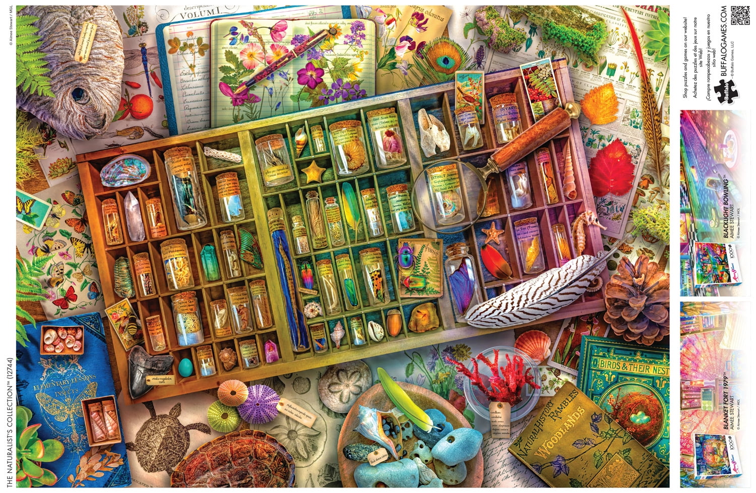 Buffalo Games - Giardino incantato - Puzzle da 1000 pezzi per adulti impegnativo puzzle perfetto per serate di gioco - 1000 pezzi Dimensioni finite è 26,75 x 19,75