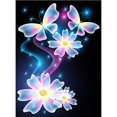 thumbnail image 1 of JIEME DIY 5D Diamond Painting Flower Full Round Mosaic Landscape Flower Diamond Embroidery Picture Rhinestone For Home Decor, 1 of 7