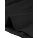 thumbnail image 5 of Mini Vestido Fruncido de Fiesta para Mujer con Cuello Cuadrado Mangas Cortas Sexy Vestido Ceñido Negro XL, 5 of 6