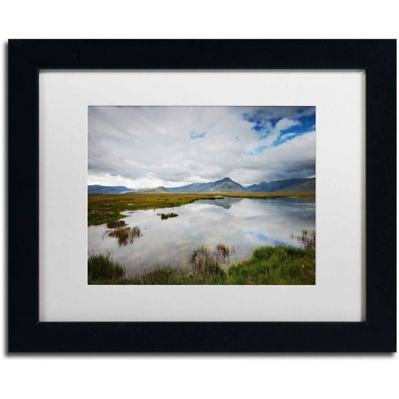 Trademark Fine Art 'Breaktime' Canvas Art by Philippe Sainte-Laudy, White Matte, Black Frame