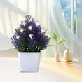 thumbnail image 6 of Inerposs Decorative Fake Flowers, Simulation Dried Indoor Home Furnishing Plastic Bouquet for Dining Table, Living Room, TV Cabinet Decoration, 6 of 6