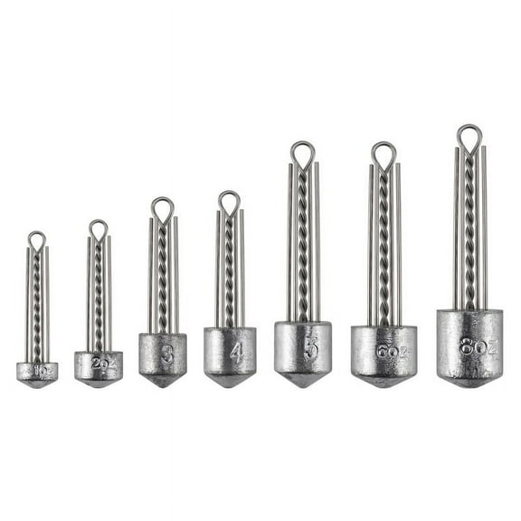 Dr.Fish 5 Pack Spider Surf Fishing Weight Sputnik Sinker 1oz-8oz Saltwater Surf Fishing Sinker Beach Casting Sea Fishing Bottom Holder