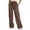 Brown-#001, variant on Dweltoz Wide Leg Sweatpants for Women High Waisted Baggy Lounge Pants Soft Trousers with Pockets Elastic Waistband Drawstring Fall Winter Casual Daily Wear,Light Gray M