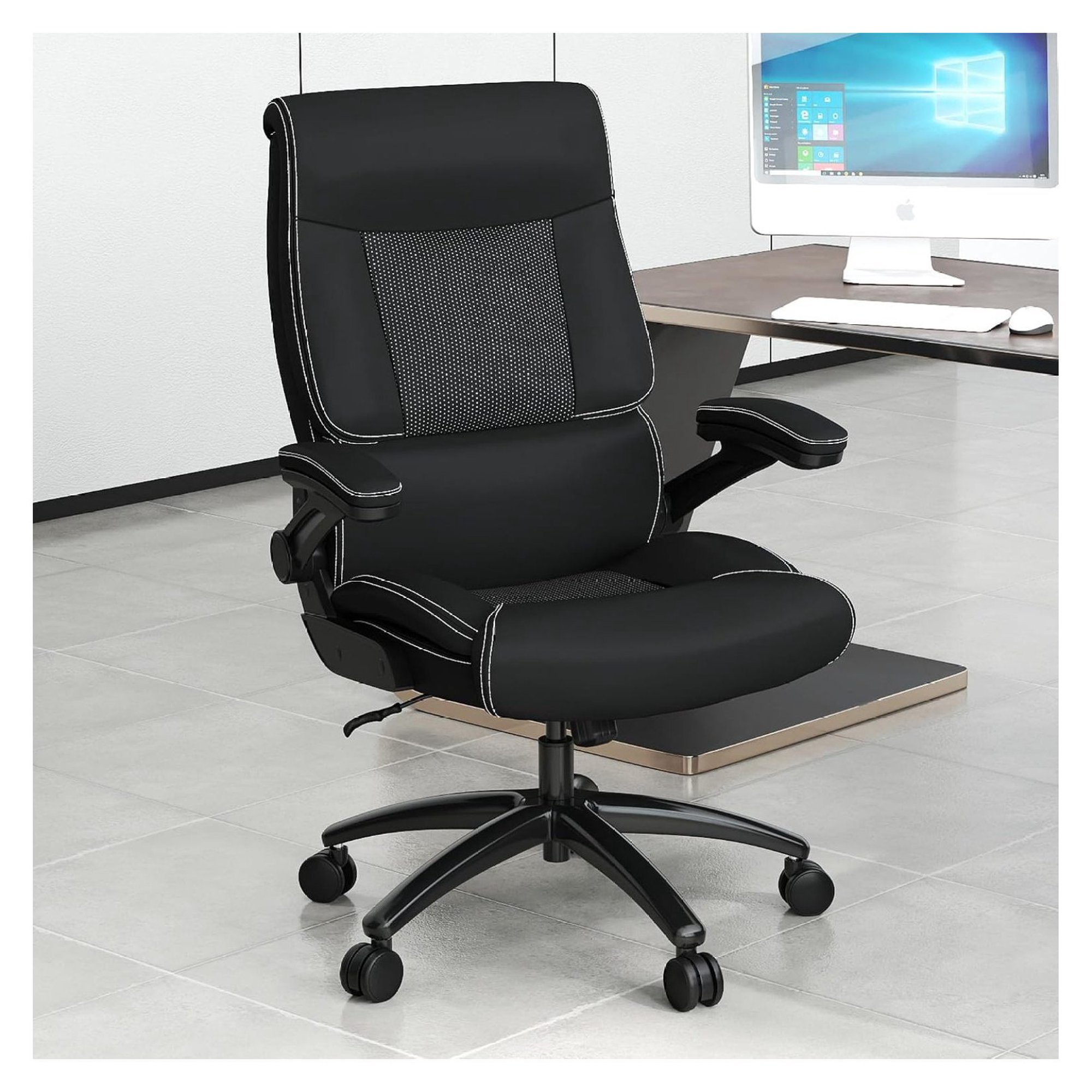 500lbs leather ergonomic big and product